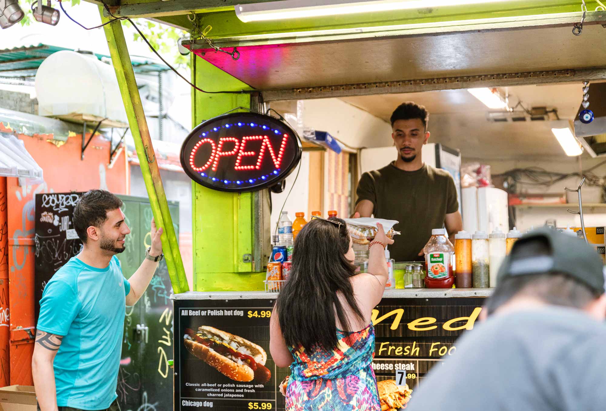 downtown Portland food carts